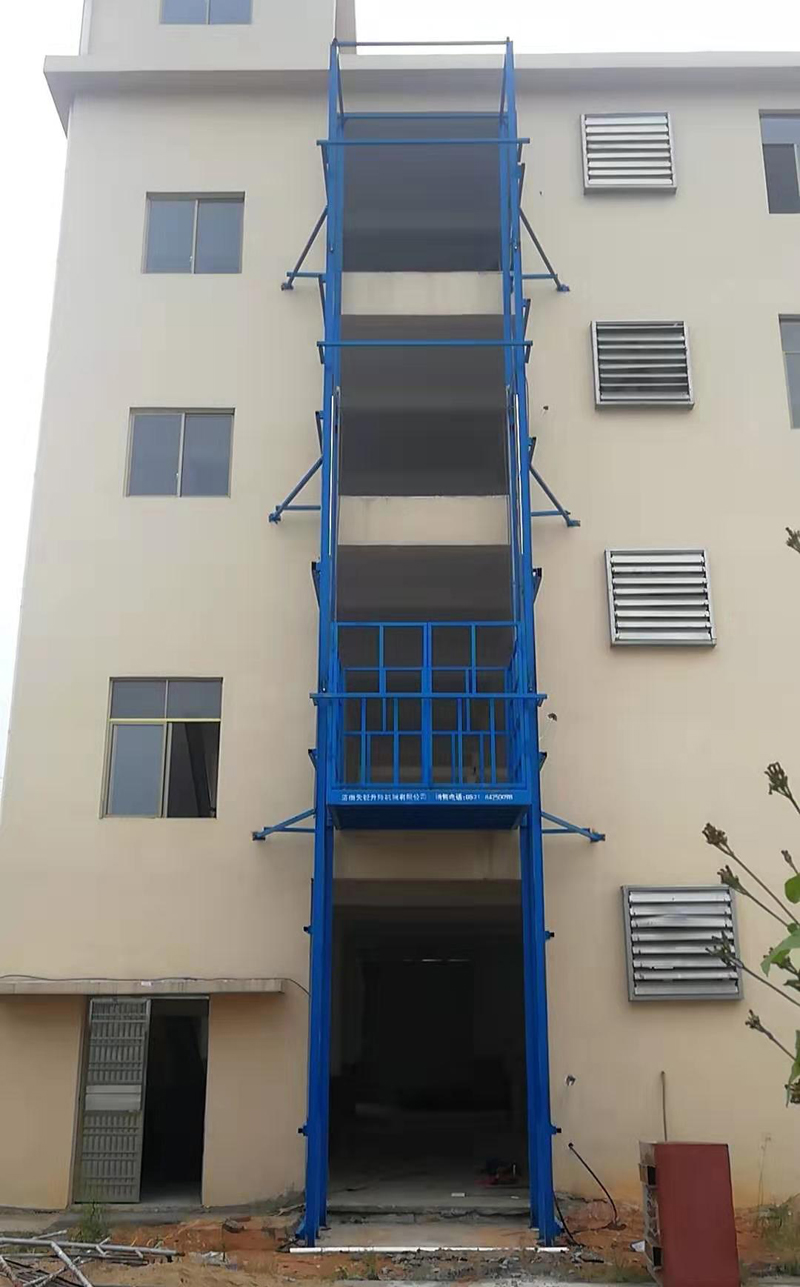 张掖室外导轨式升降平台